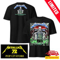 Metallica Zürich May 27 2026 Pop-Up Shop Two Sides Shirt Luca Schenardi Design