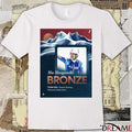 Mia Manganello Bronze Team USA Speed Skating Women’s Mass Start Poster t-shirt