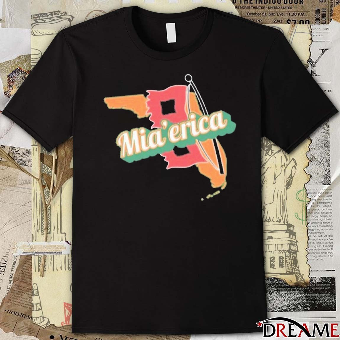 Mia’erica Florida With A Flag Just Josh Pray 2025 t-shirt