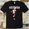 Micah Hudson Wearing Emmett Johnson H21SMAN Nebraska Cornhuskers t-shirt