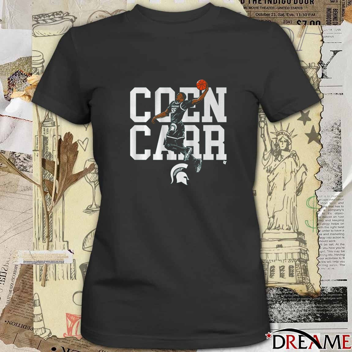 Michigan State Spartans Basketball Air Coen Carr NCAA t-shirt