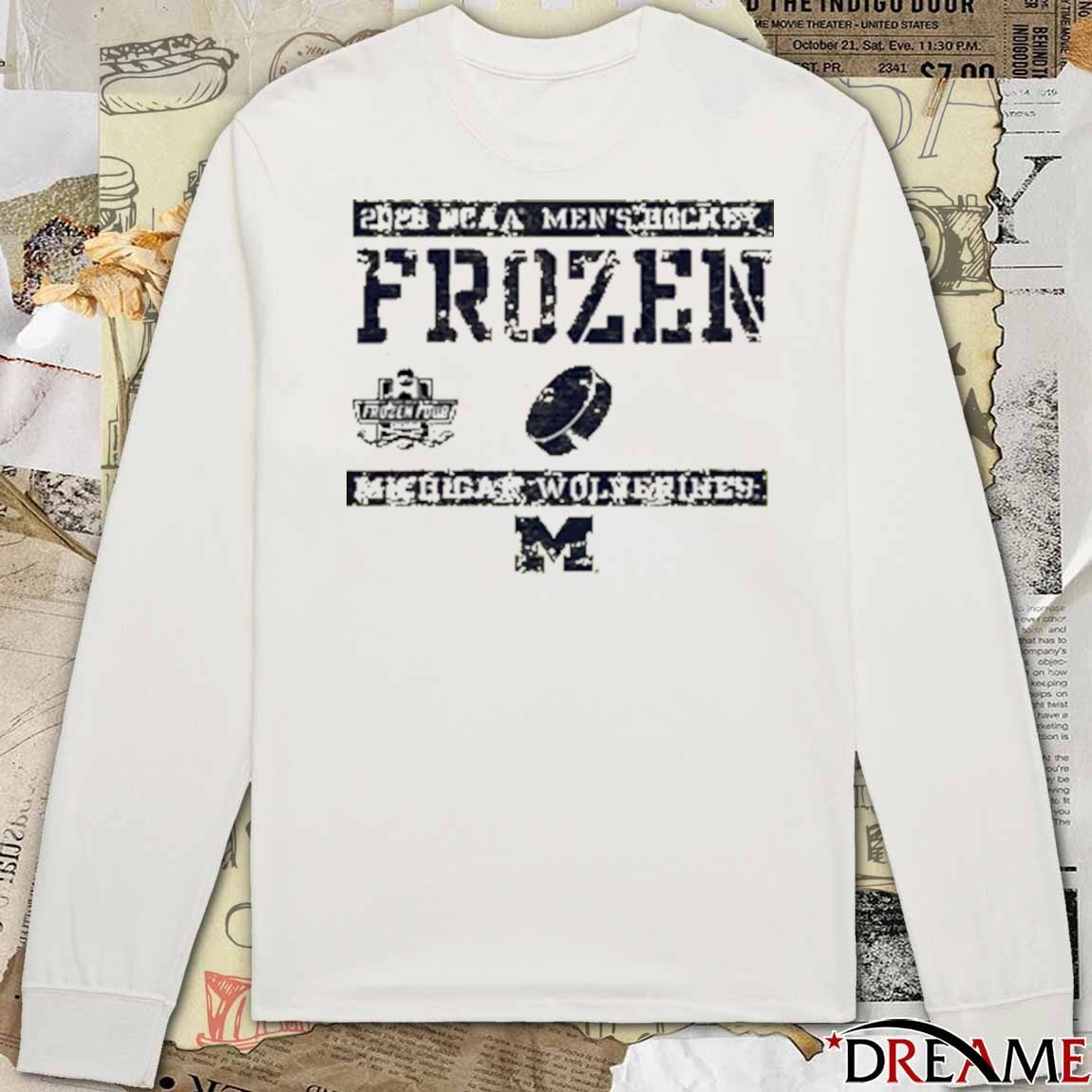 Michigan Wolverines 2026 NCAA Men’s Ice Hockey Frozen Four Bound t-shirt