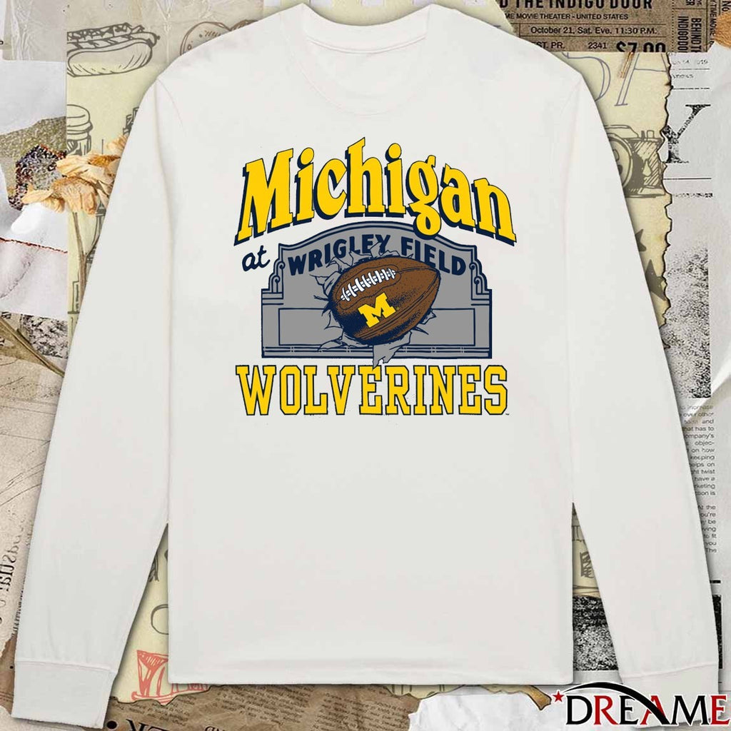 Michigan Wolverines Football Wrigley Field Game 2025 t-shirt