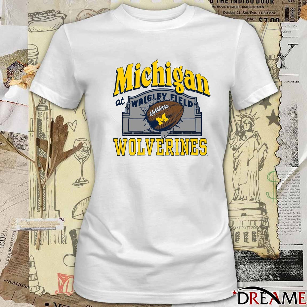 Michigan Wolverines Football Wrigley Field Game 2025 t-shirt