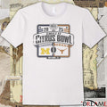 Michigan Wolverines Vs Texas Longhorns 2025 Cheez-It Citrus Bowl Game Dueling Orlando FL t-shirt