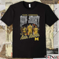 Michigan Wolverines Yaxel Lendeborg New Jersey To Ann Arbor Pepper 90s Streetwear t-shirt