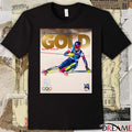 Mikaela Shiffrin Alpine Slalom Gold Medal 2026 Winter Olympics t-shirt