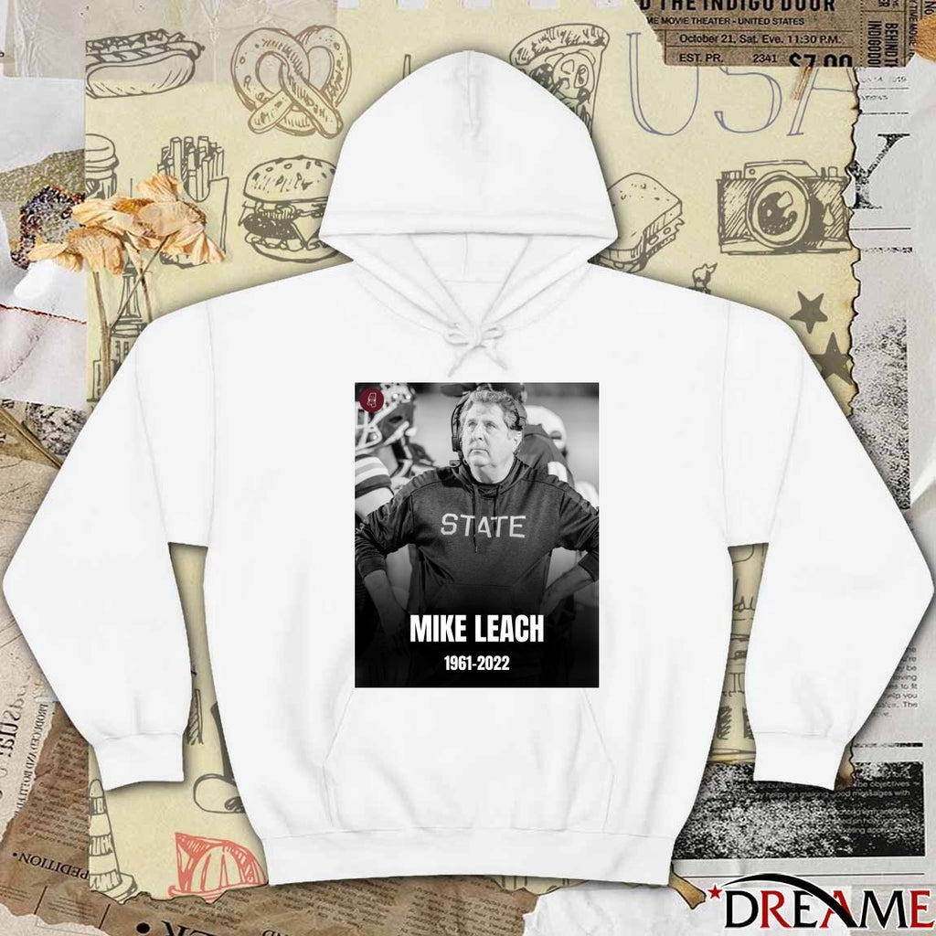 Mike Leach College Football Coach At The Age Of 61 1961 – 2022 Poster t-shirt