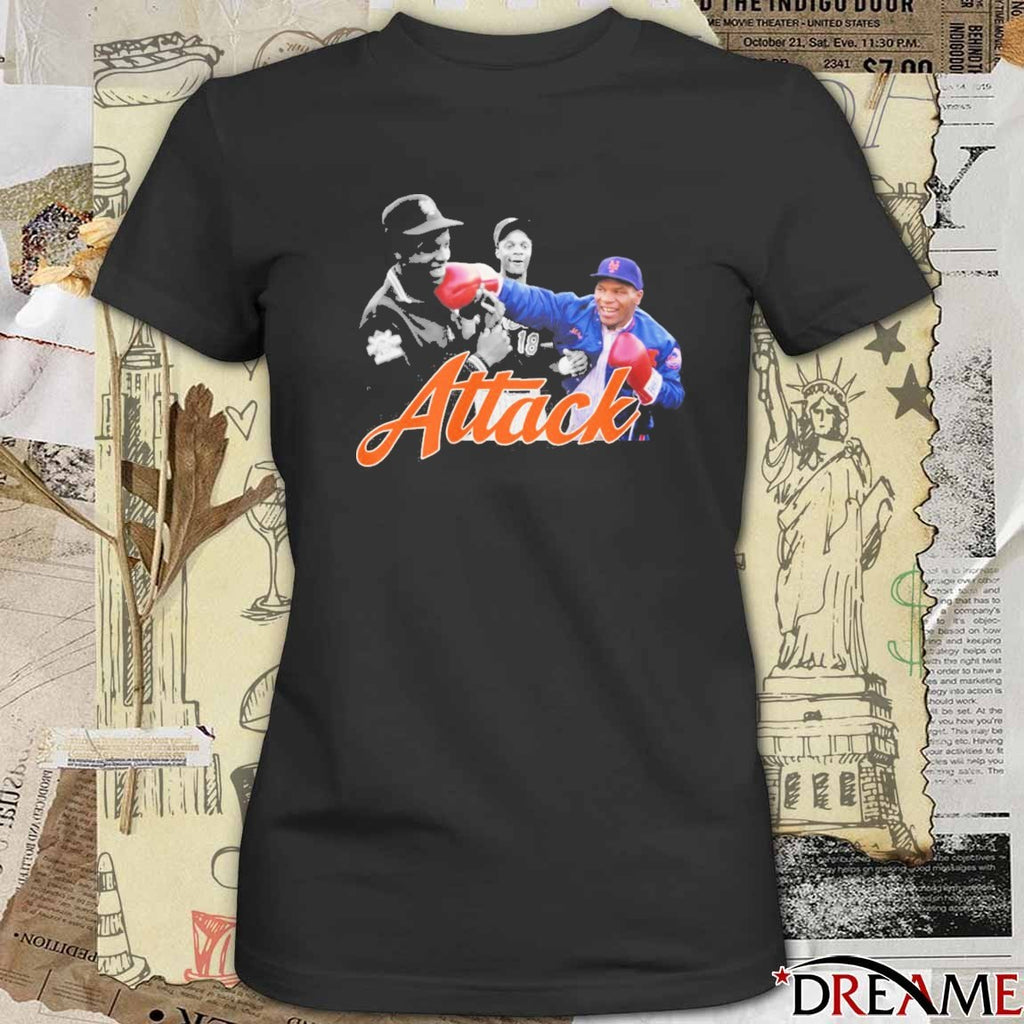 Mike Tyson New York Mets Attack End The AB Relentlessly t-shirt