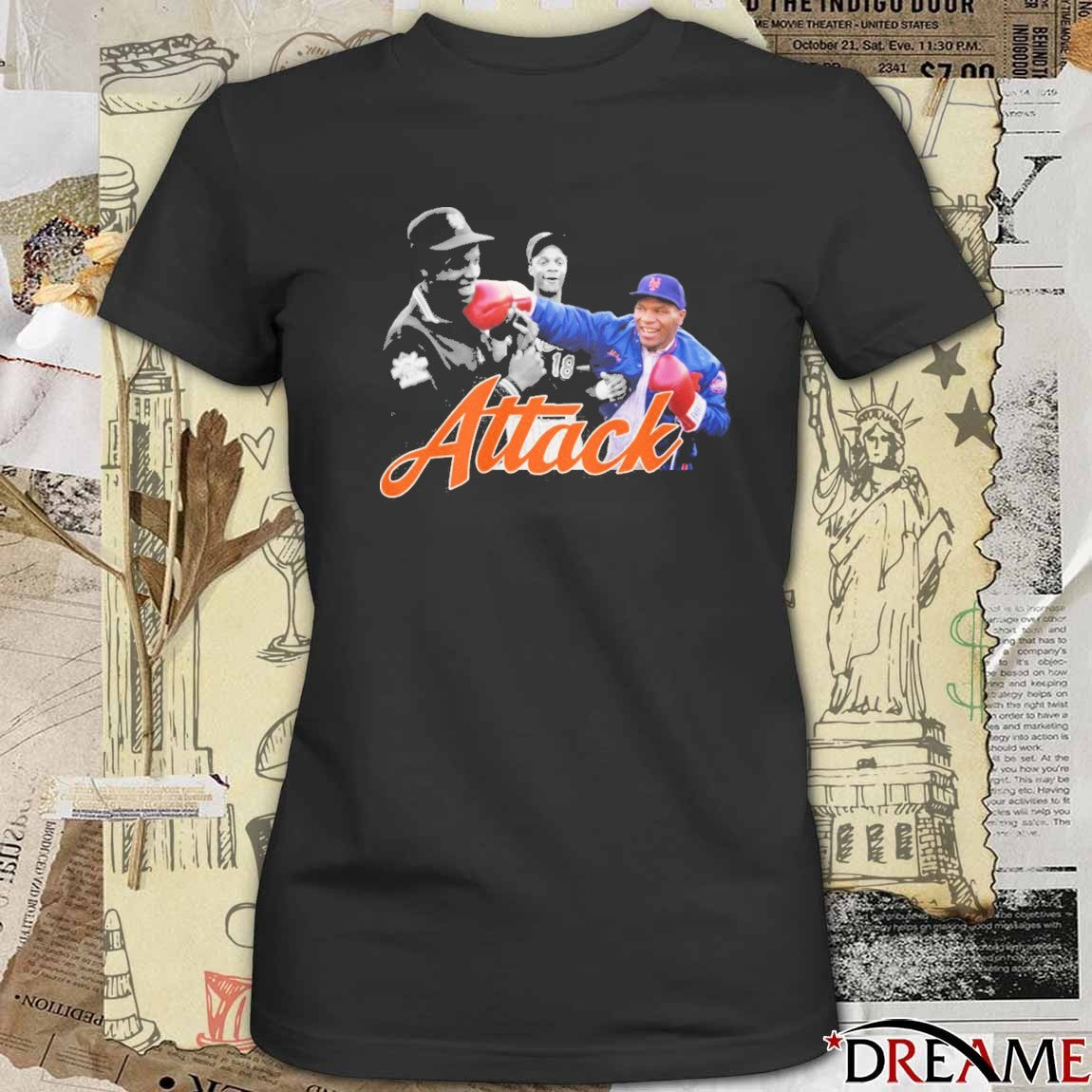 Mike Tyson New York Mets Attack End The AB Relentlessly t-shirt