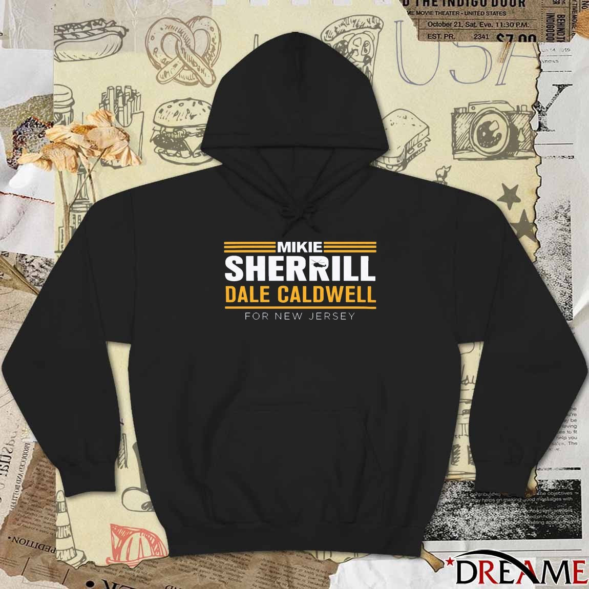 Mikie Sherrill Dale Caldwell For New Jersey 2025 t-shirt
