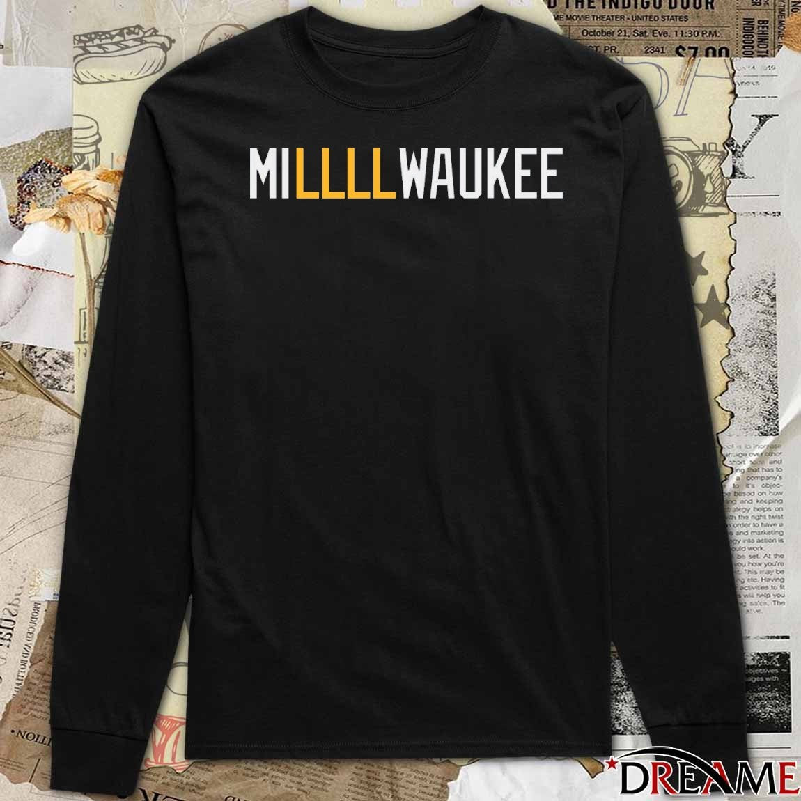 Millllwaukee Milwaukee Brewers MLB 2025 Fly The L t-shirt