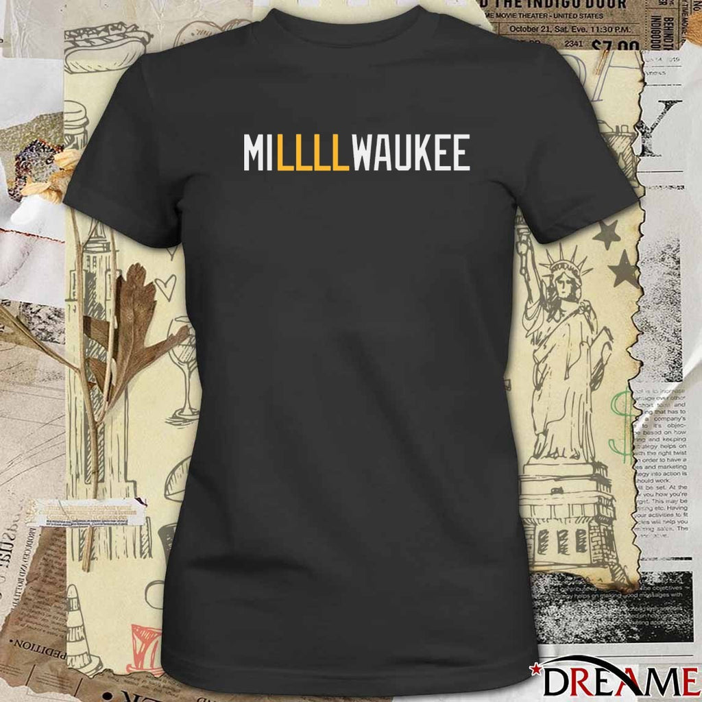 Millllwaukee Milwaukee Brewers MLB 2025 Fly The L t-shirt