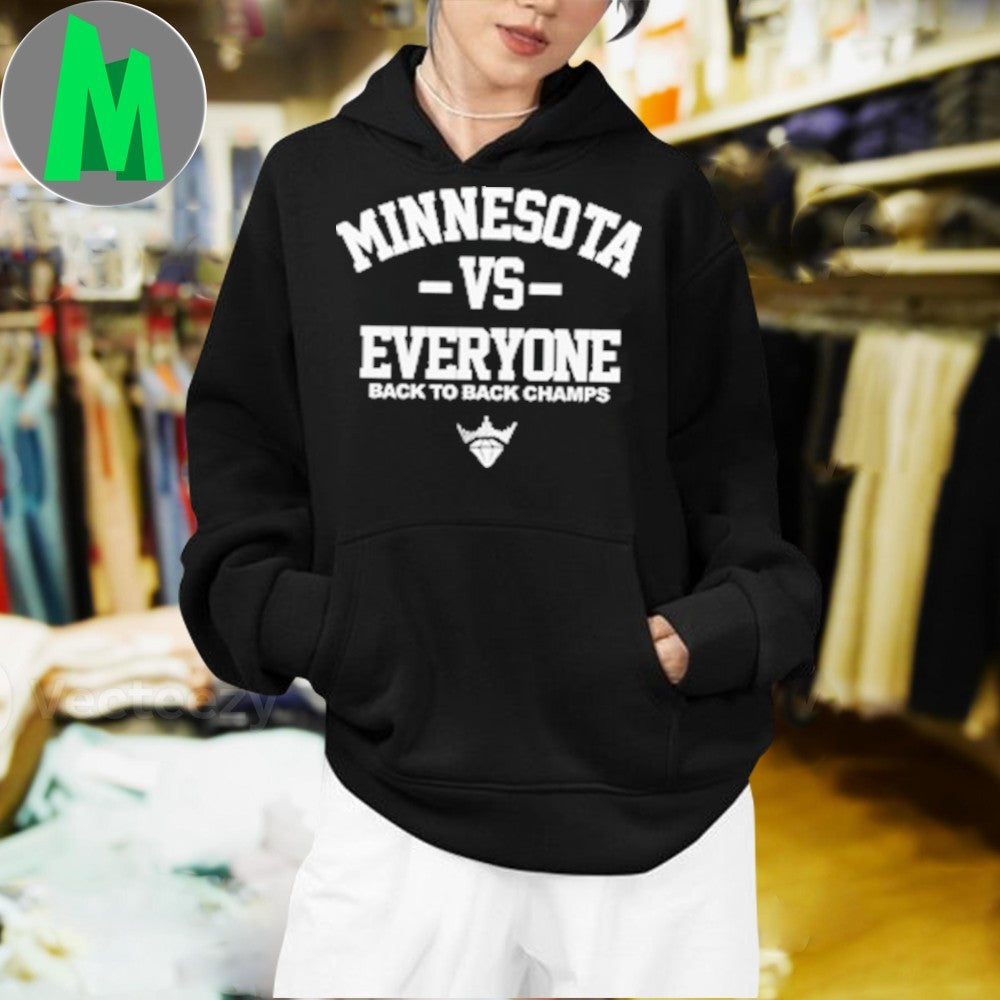 Minnesota Frost Back 2 Back Champions 2025 Shirt