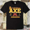 Minnesota Golden Gophers vs. Wisconsin Badgers 11.29.2025 Paul Bunyan’s Axe Score 17 – 7 t-shirt