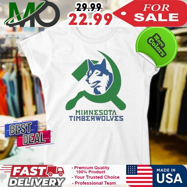 Minnesota Timberwolves Communist Nba Playoffs Logo Shirt