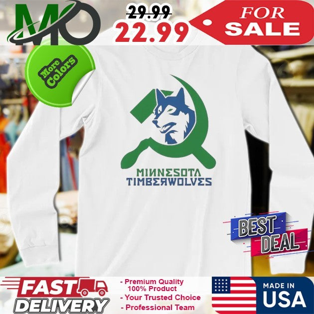Minnesota Timberwolves Communist Nba Playoffs Logo Shirt