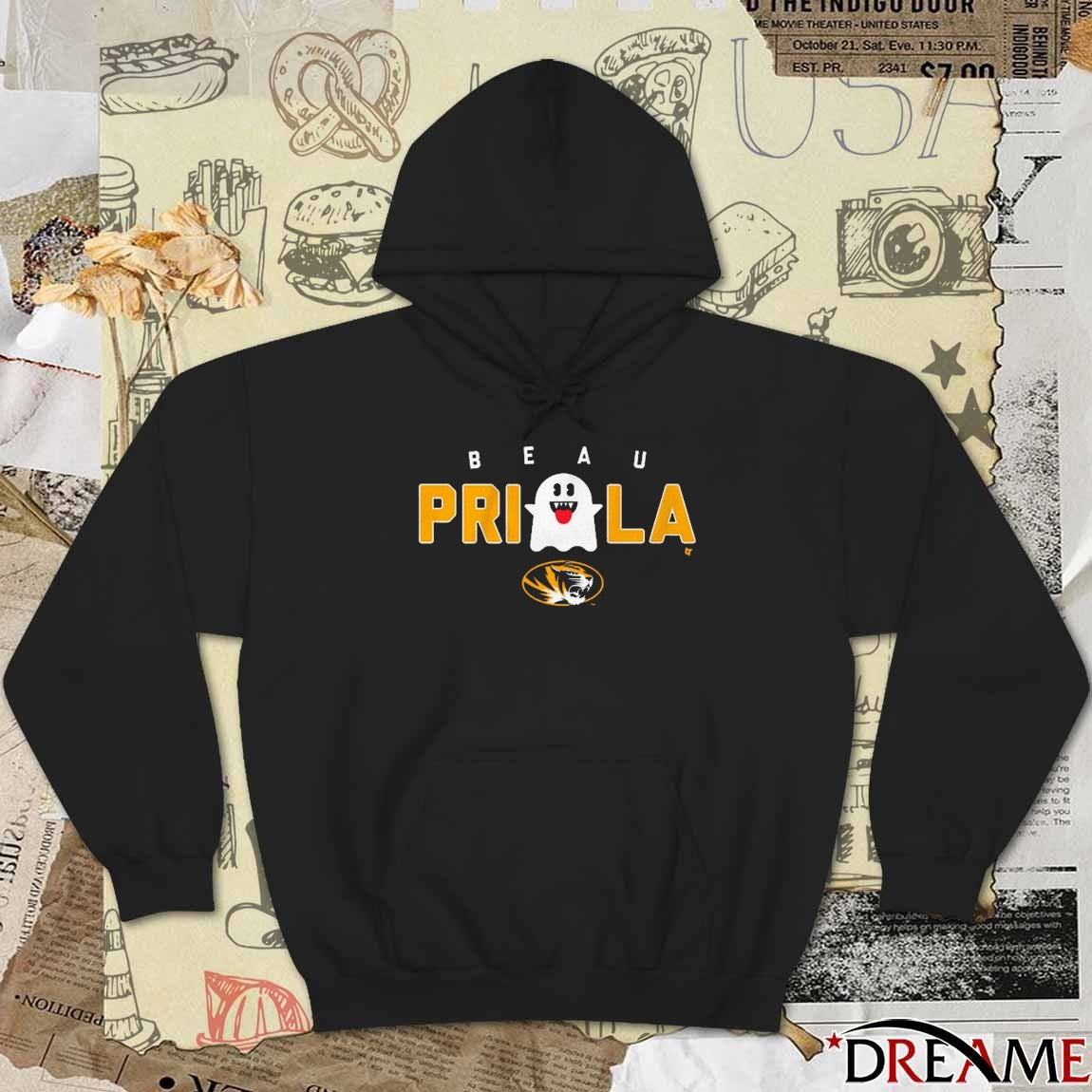 Missouri Tigers Football NCAA 2025 Beau Pribula Boo t-shirt
