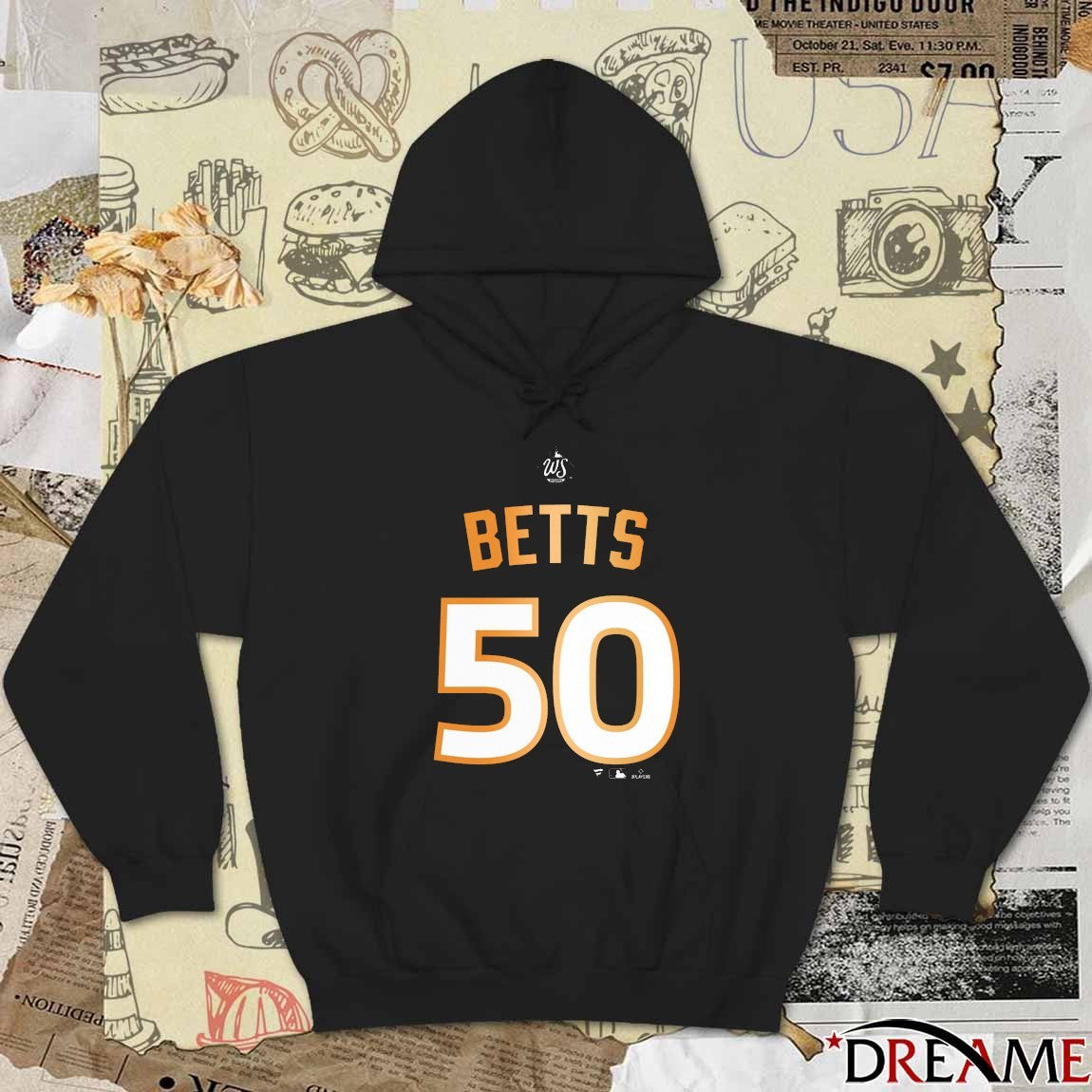 Mookie Betts Los Angeles Dodgers 2025 MLB World Series Champions Number 50 t-shirt