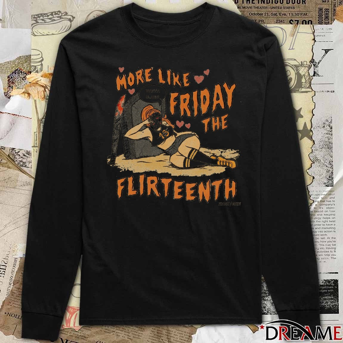 More Like Friday The 13th Fourteenth Tragic Girls Wanna Slash t-shirt