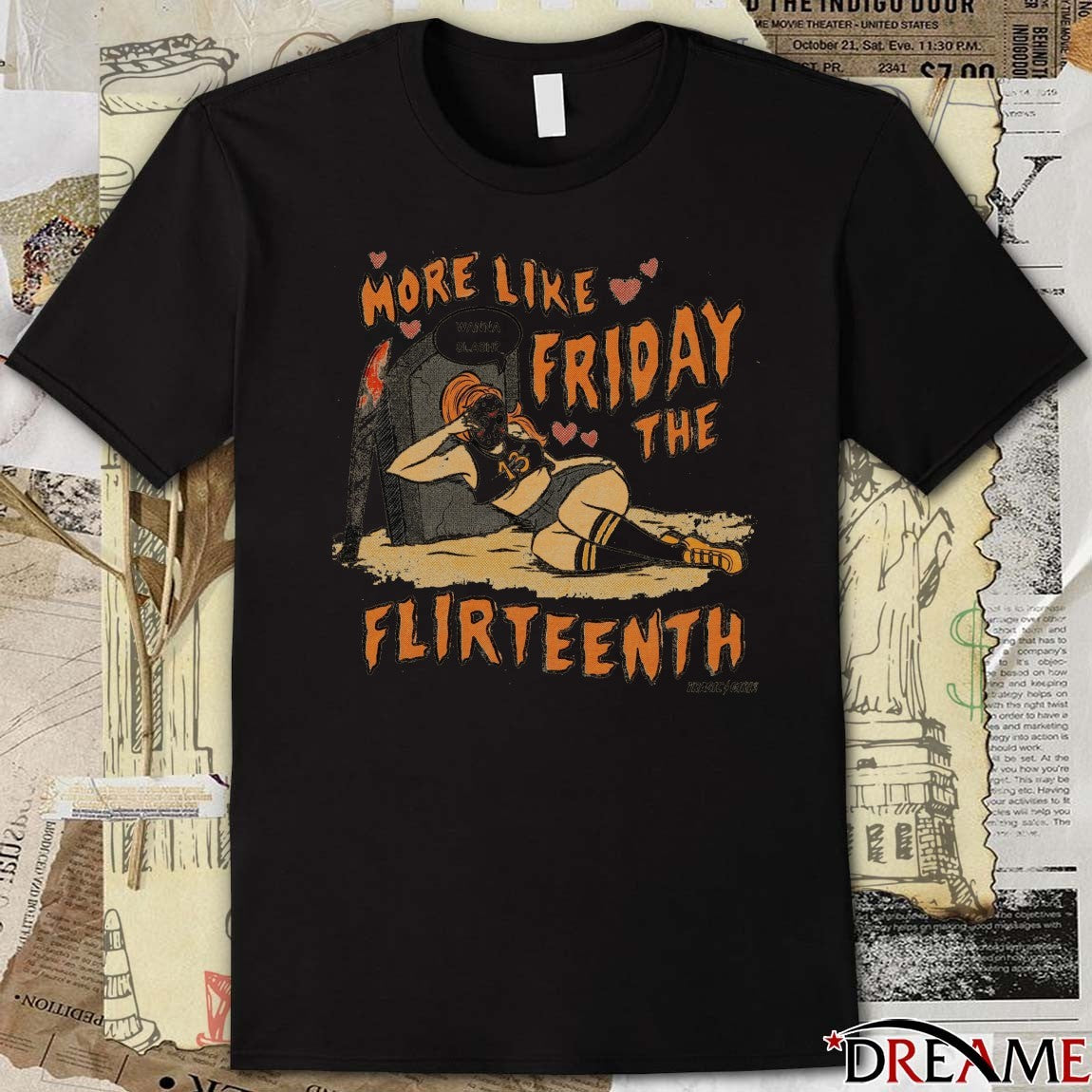 More Like Friday The 13th Fourteenth Tragic Girls Wanna Slash t-shirt