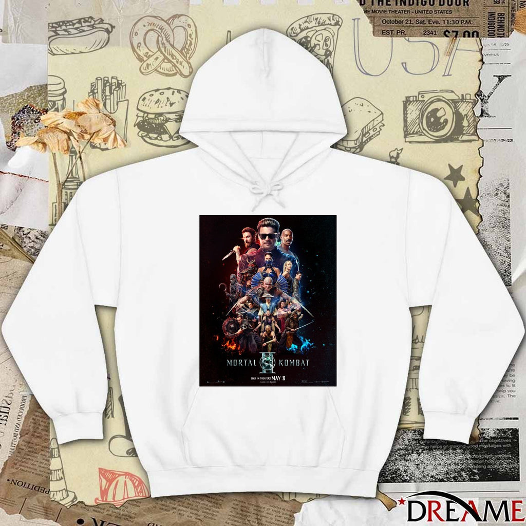 Mortal Kombat II Movie Only In Theaters May 8, 2026 Poster t-shirt