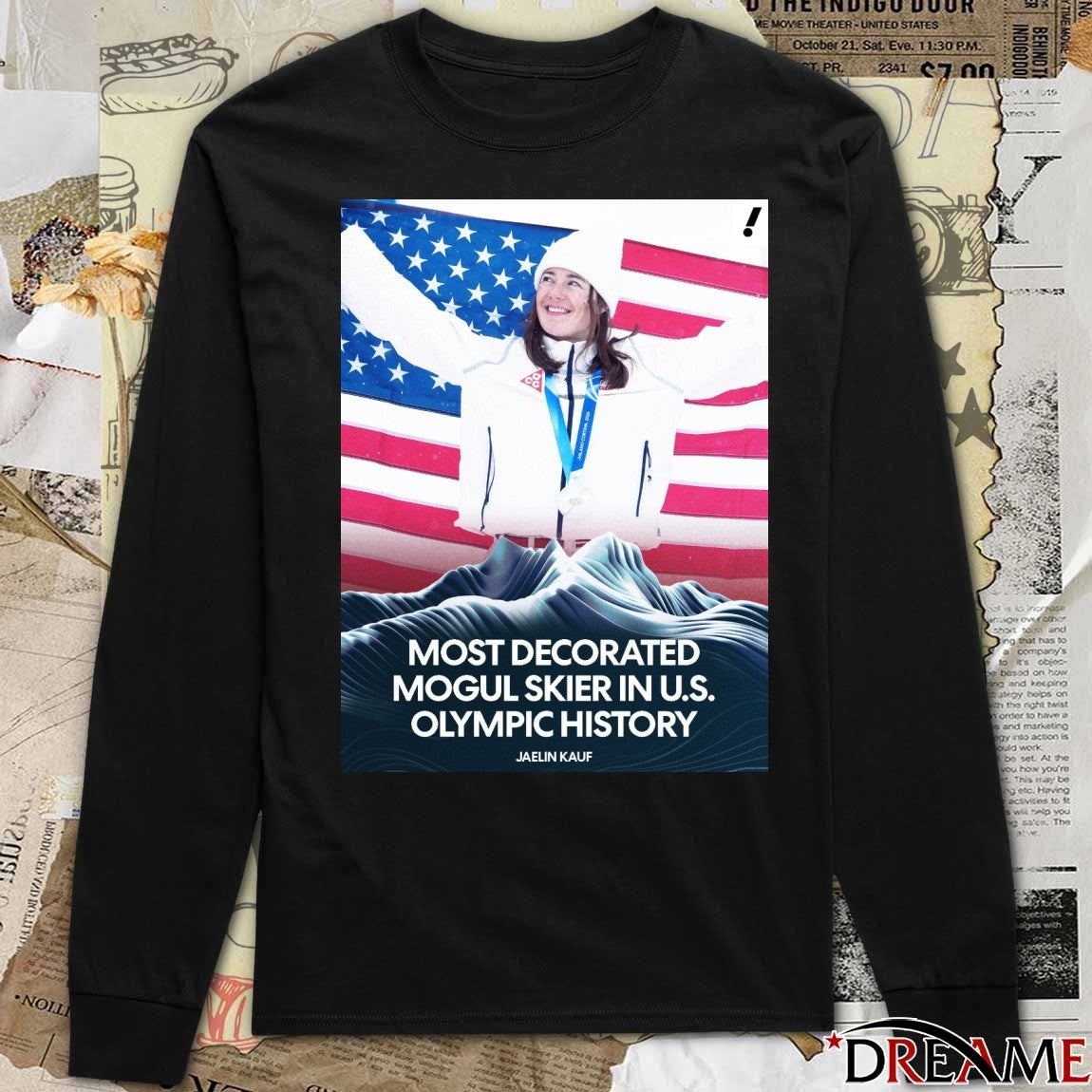 Most Decorated Mogul Skier In U.s. Olympic History Jaelin Kauf t-shirt