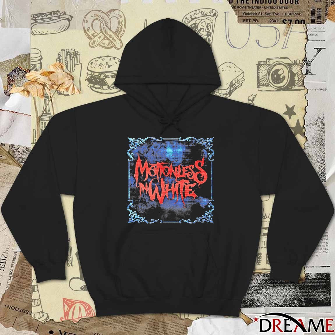 Motionless in White American Band Logo t-shirt