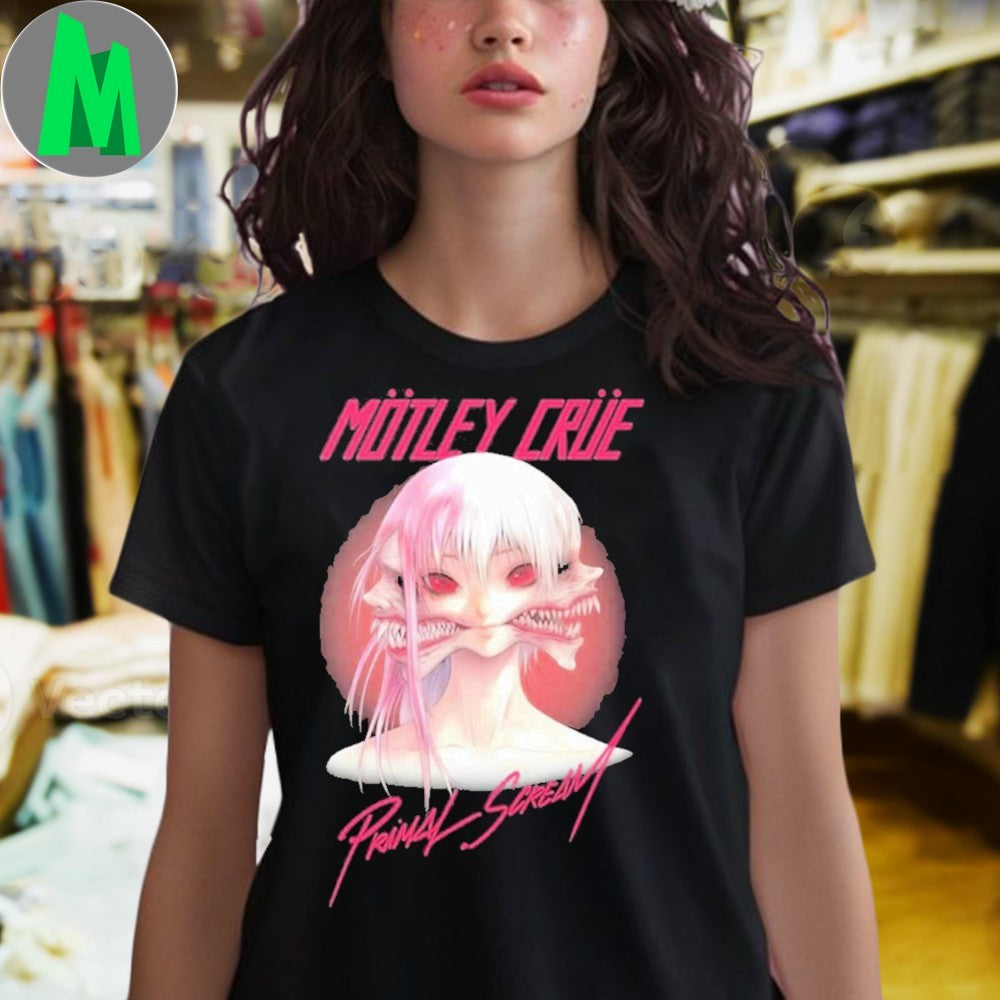 Motley Crue Primal Scream By Brando Chiesa Rockabilia Exclusive Shirt