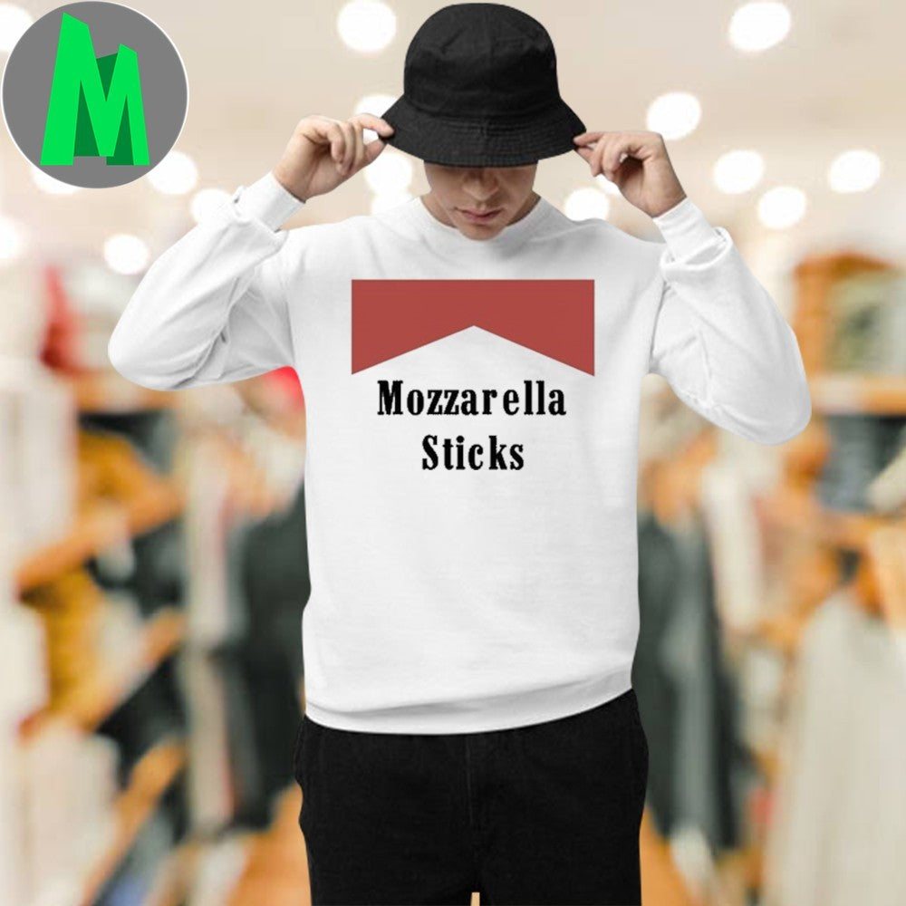 Mozzarella Sticks Parody Graphic T-Shirt