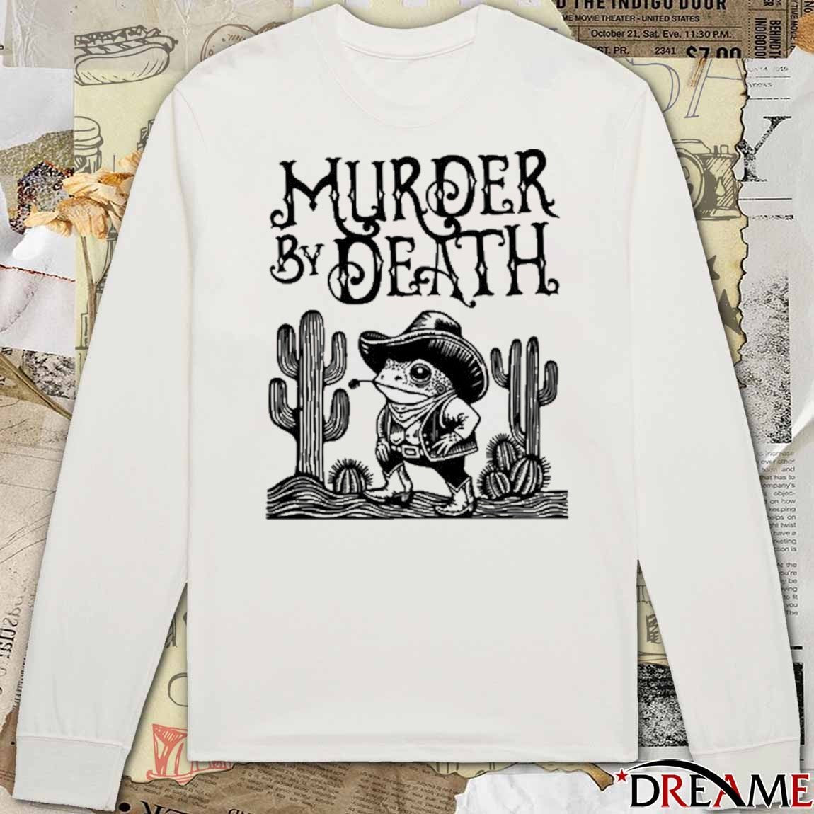 Murder by Death Frog Cowboy 2025 t-shirt