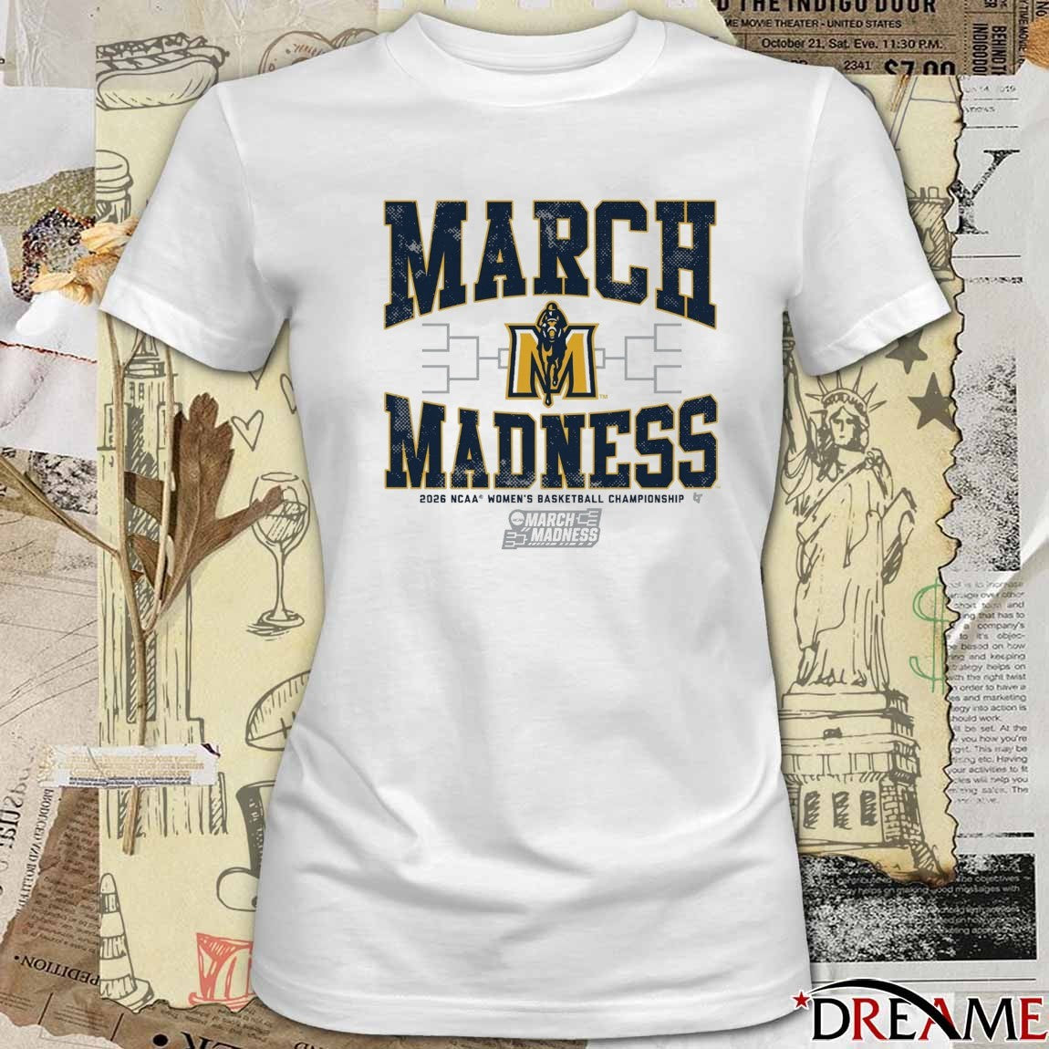 Murray State Racers WBB 2026 NCAA Women’s Basketball Championship March Madness t-shirt