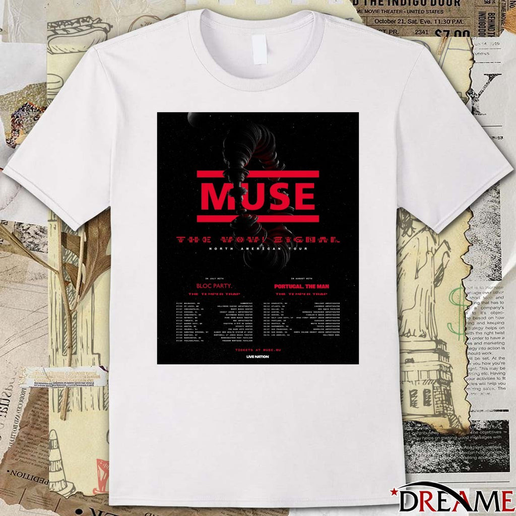 Muse Will of the People North American Tour 2026 Poster t-shirt