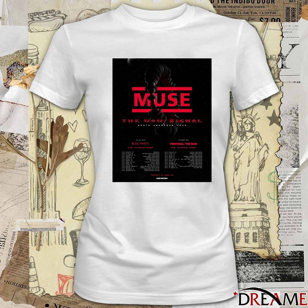 Muse Will of the People North American Tour 2026 Poster t-shirt