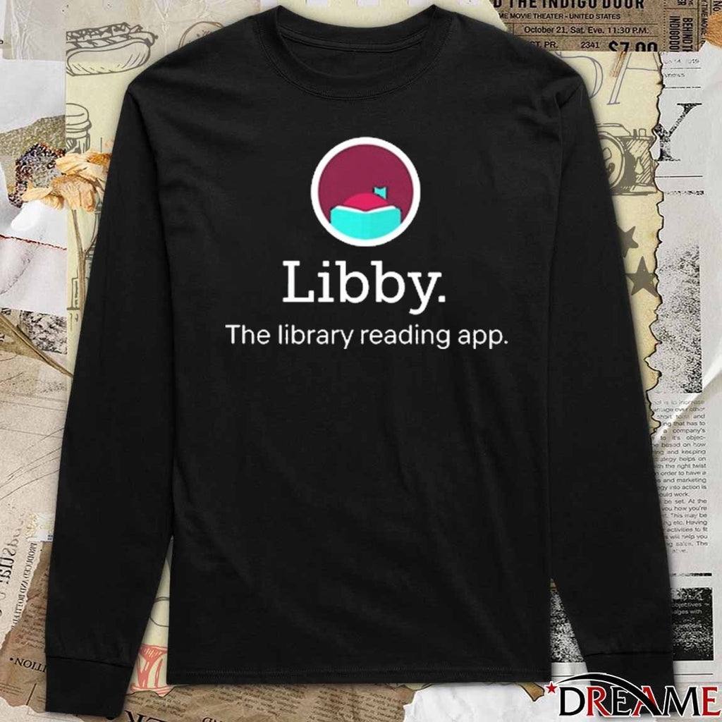 Mychal3ts Libby The Library Reading App 2025 t-shirt