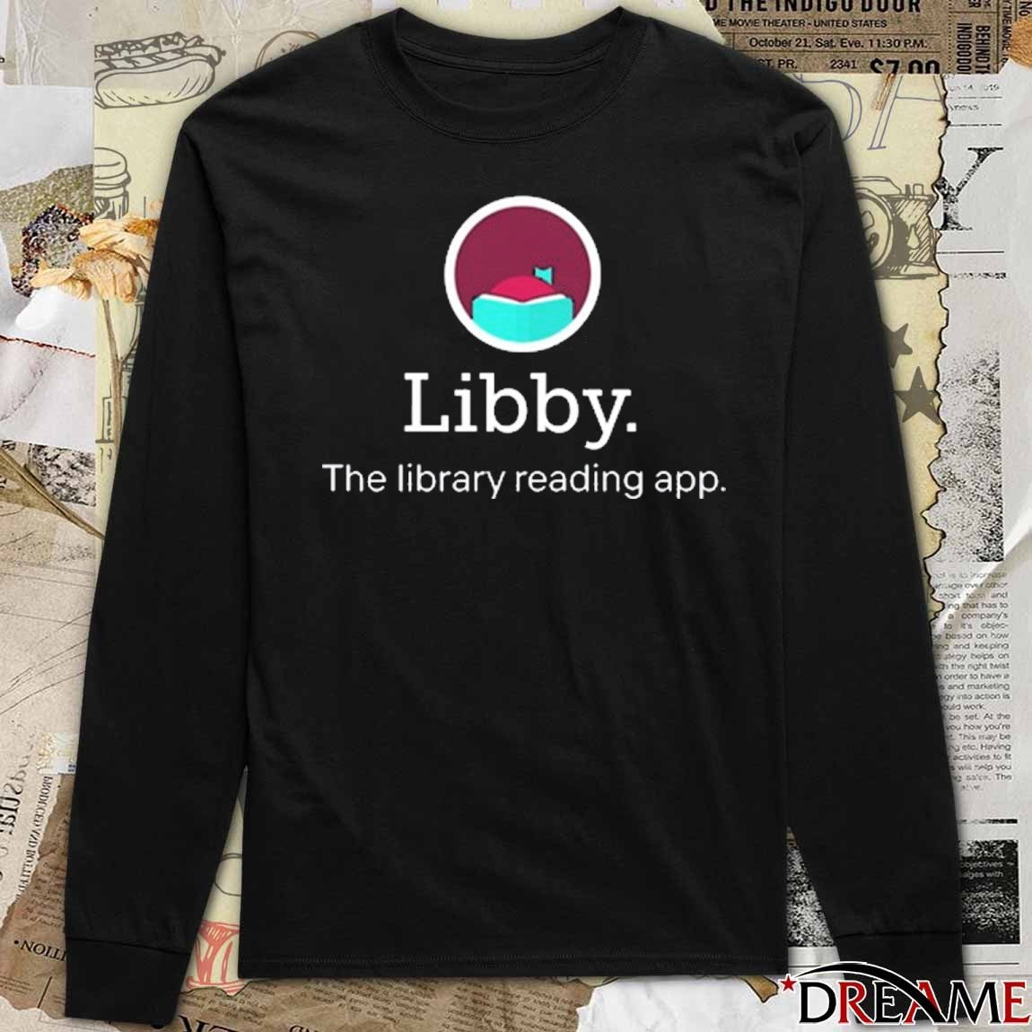 Mychal3ts Libby The Library Reading App 2025 t-shirt