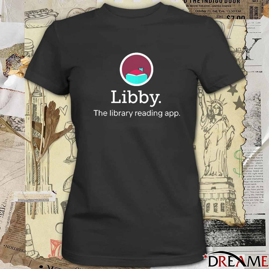Mychal3ts Libby The Library Reading App 2025 t-shirt