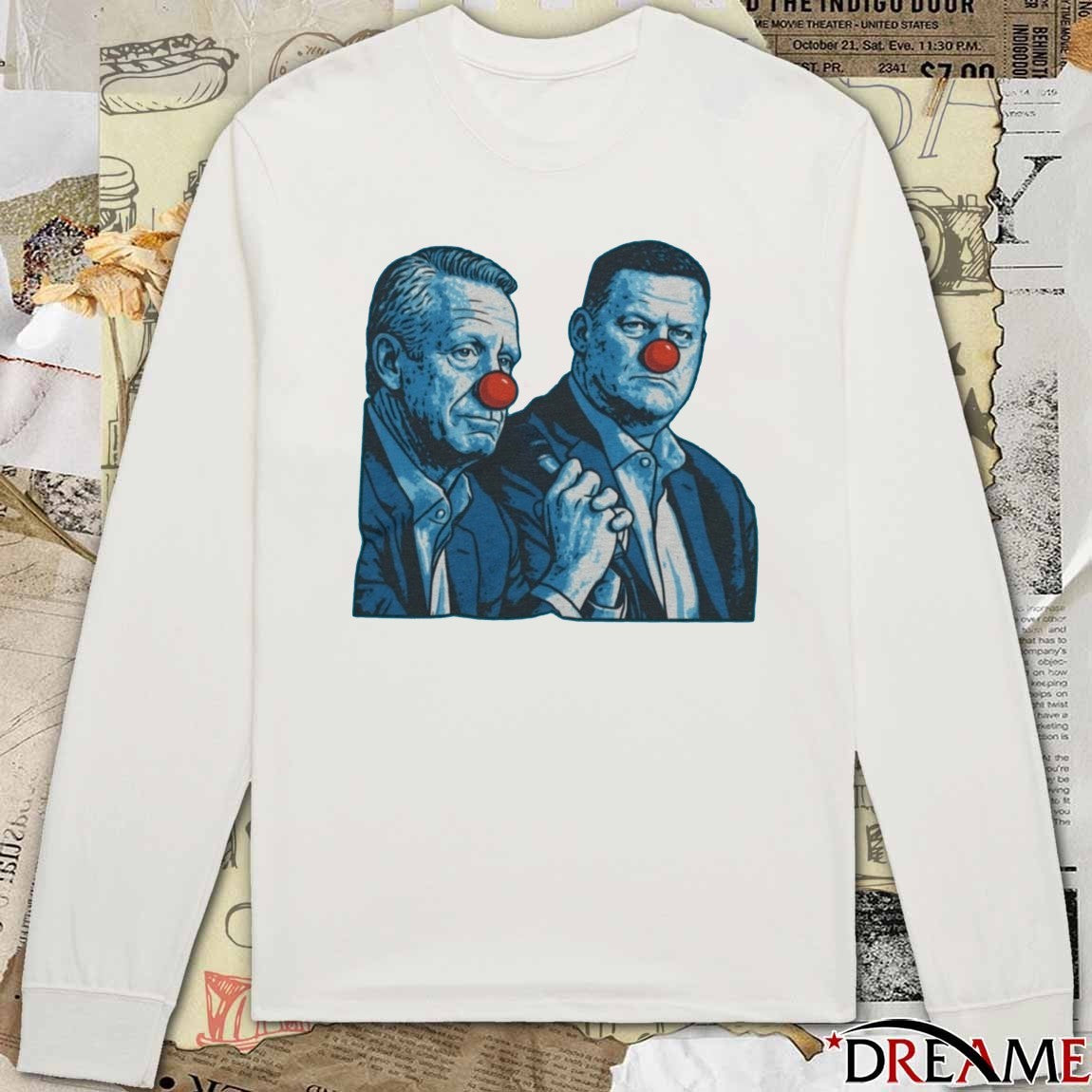 NASCAR Clowns Steve Phelps and Richard Childress Parody t-shirt