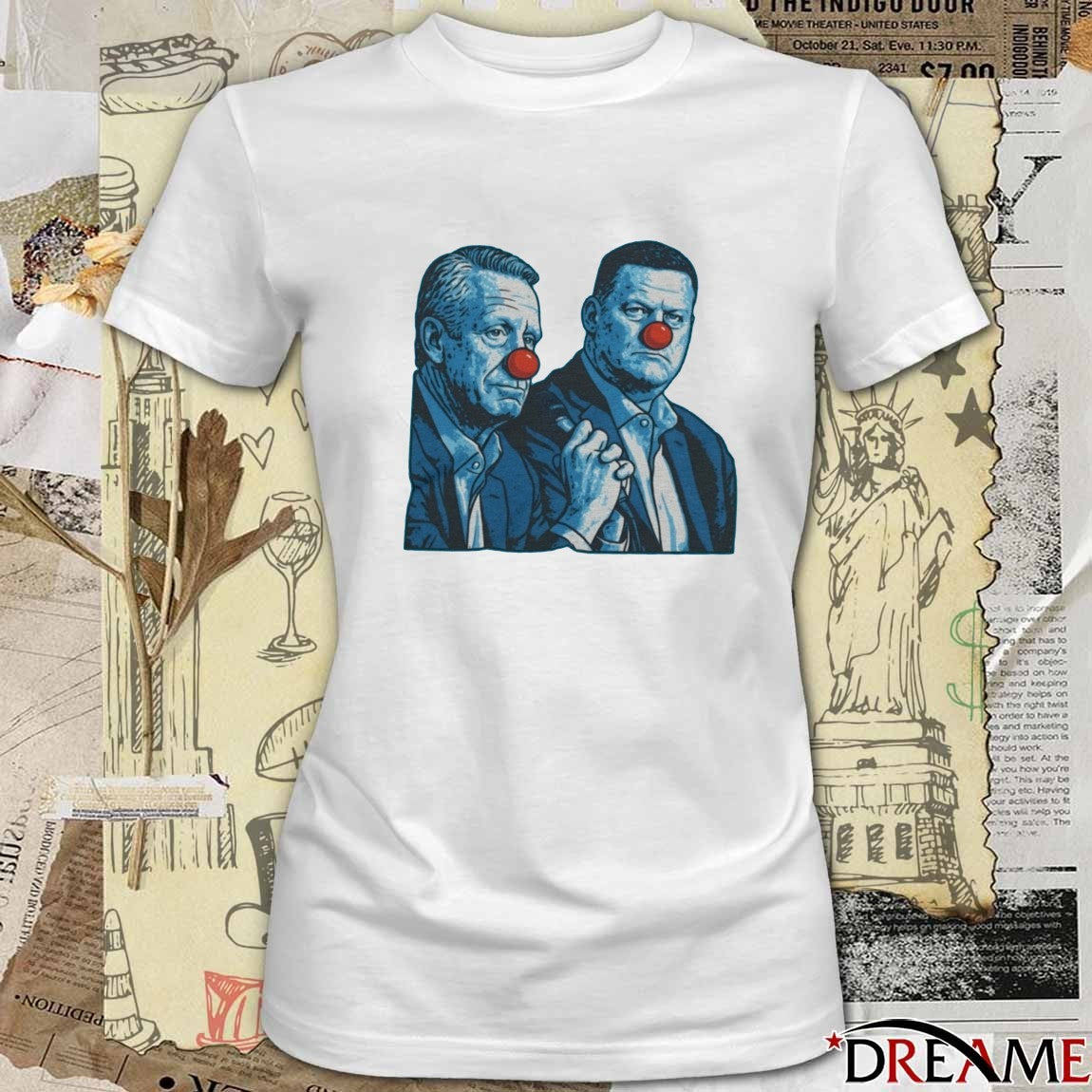 NASCAR Clowns Steve Phelps and Richard Childress Parody t-shirt