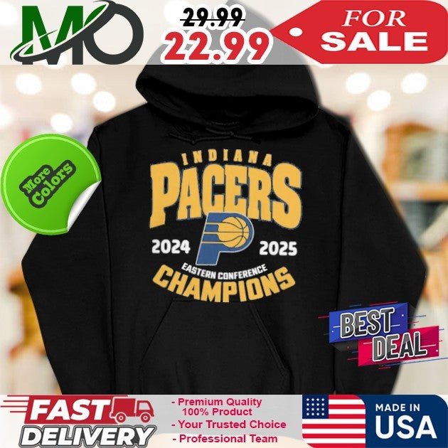 NBA Playoffs 2024-25 Indiana Pacers Eastern Conference Champions Shirt