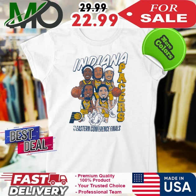 NBA Youth Indiana Pacers 2025 Eastern Conference Finals Starting 5 Shirt