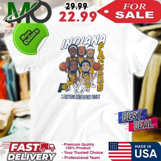 NBA Youth Indiana Pacers 2025 Eastern Conference Finals Starting 5 Shirt