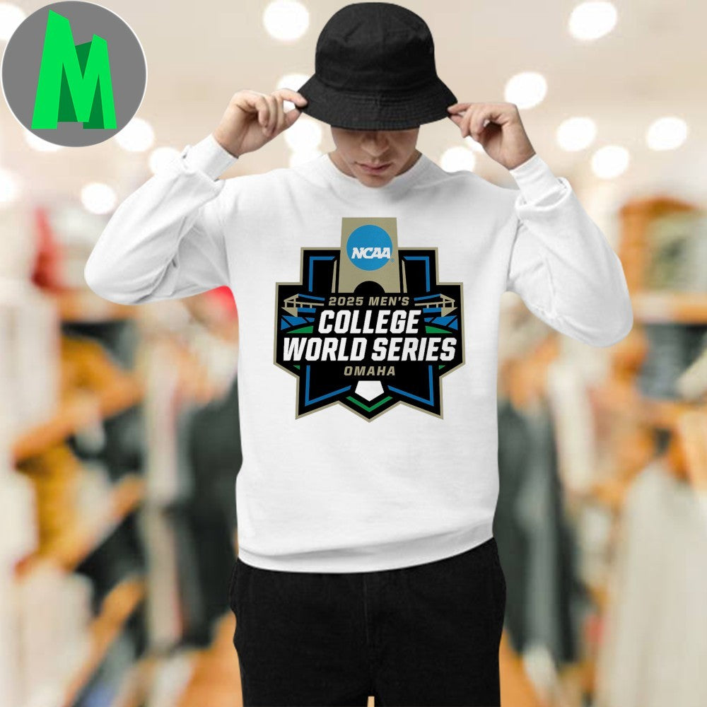 NCAA 2025 Mens College World Series Omaha Official Baseball Fan T-Shirt – CWS Selection Show Merch