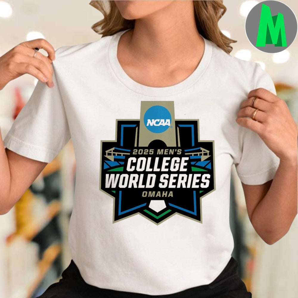 NCAA 2025 Mens College World Series Omaha Official Baseball Fan T-Shirt – CWS Selection Show Merch