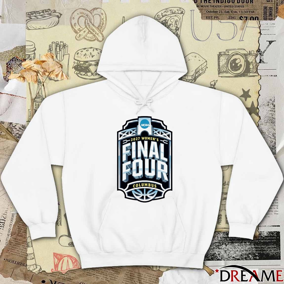 NCAA 2027 Women’s Final Four Columbus Logo t-shirt