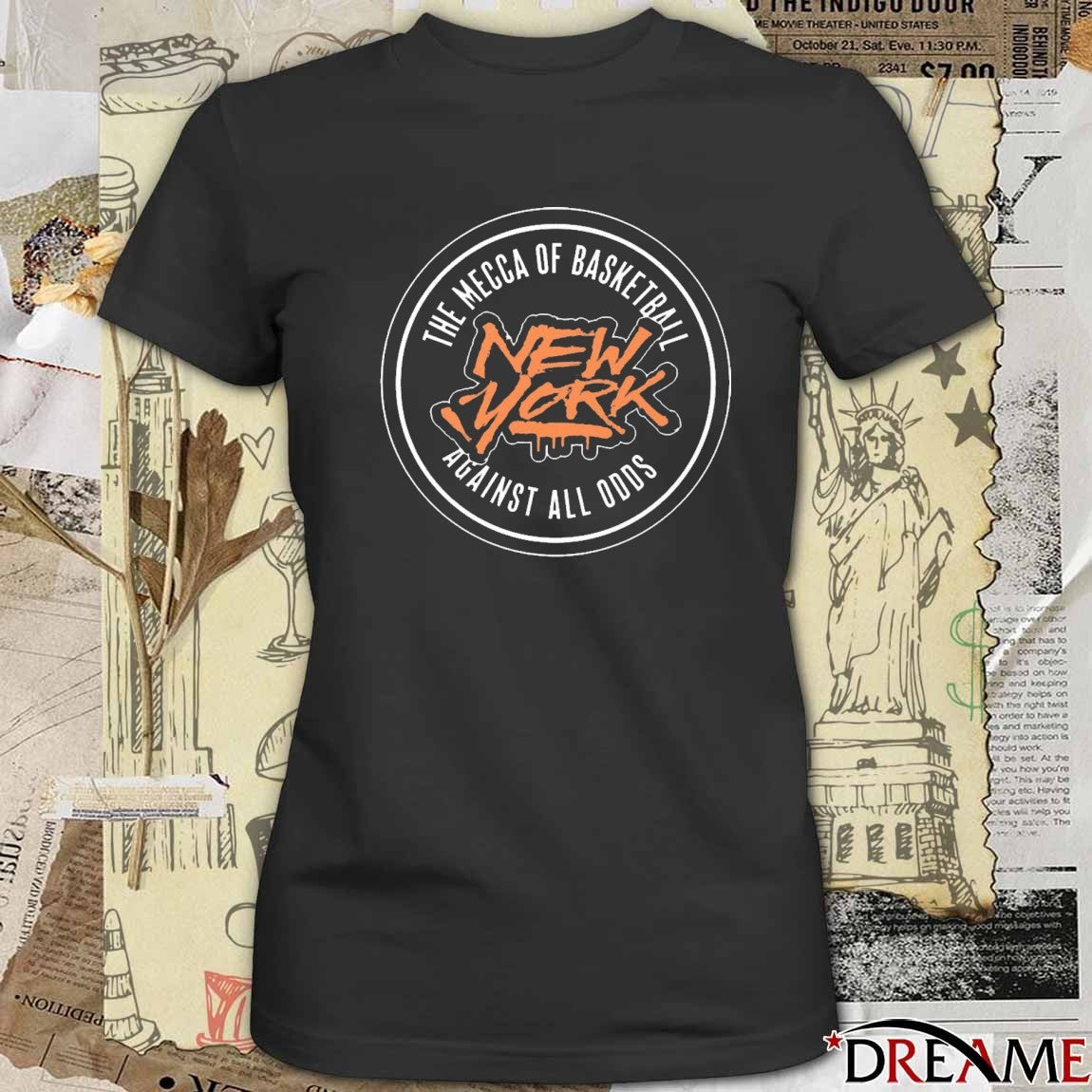 NYK Legends Champion The Mecca Of Basketball Against All Odds t-shirt