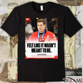 Nathan MacKinnon Felt Like It Wasn’t Meant To Be Milano Cortina 2026 Poster t-shirt