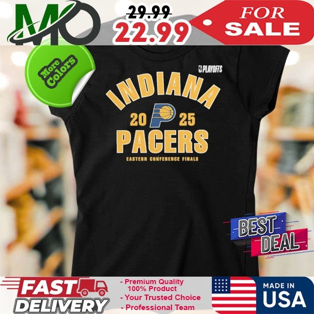 Nba Playoffs Shirt Indiana Pacers 2025 Eastern Conference Finals Shirt