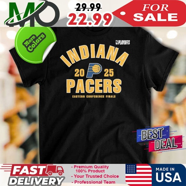 Nba Playoffs Shirt Indiana Pacers 2025 Eastern Conference Finals Shirt