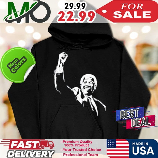Nelson Mandela Raise Hand T Shirts